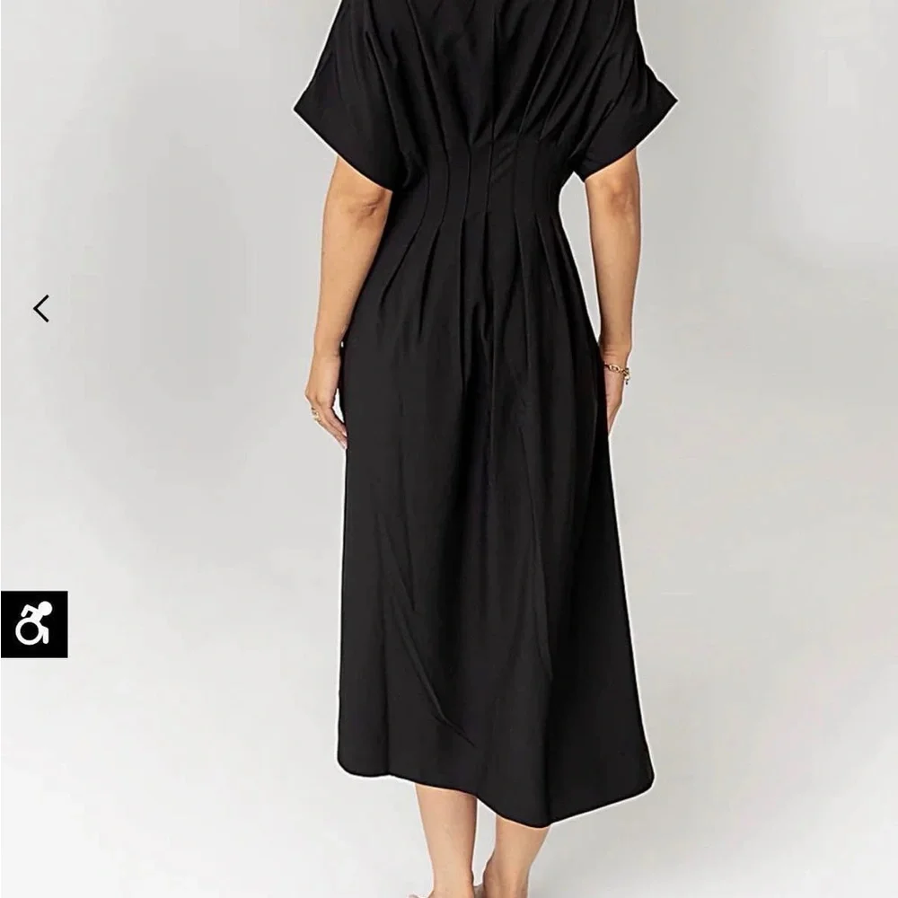 Bohme Black Collins Button-Down Dress - Picture 3 of 3